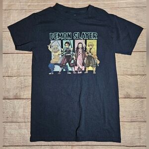 Demon Slayer Kimetsu Group graphic tee shirt